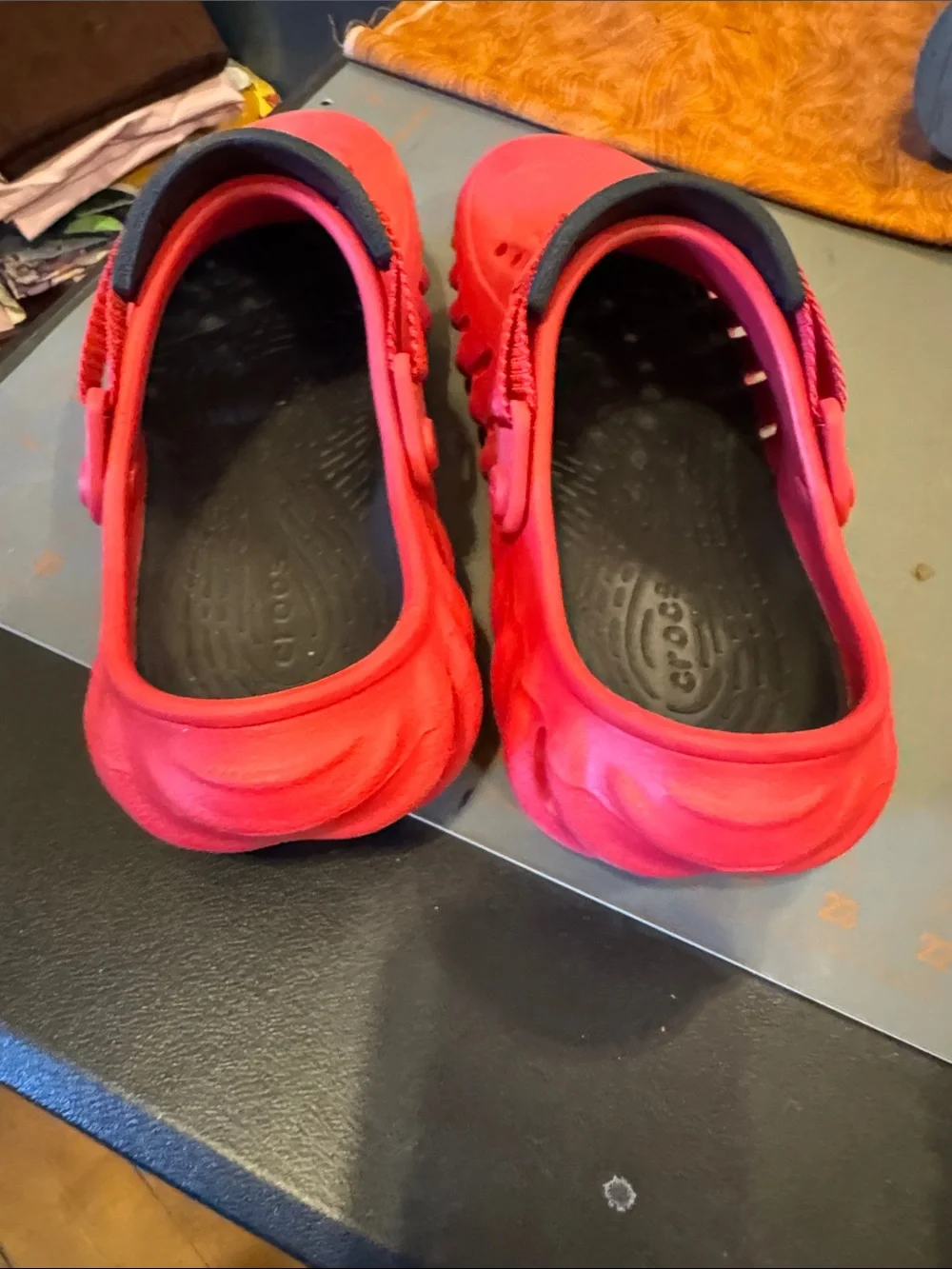 Crocs Echos Juniors Red Clogs